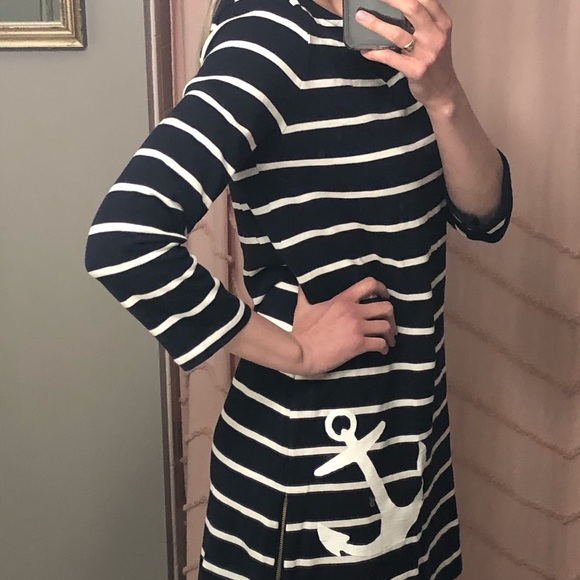 J. Crew Maritime Stripe Anchor Dress - Picture 5 of 15